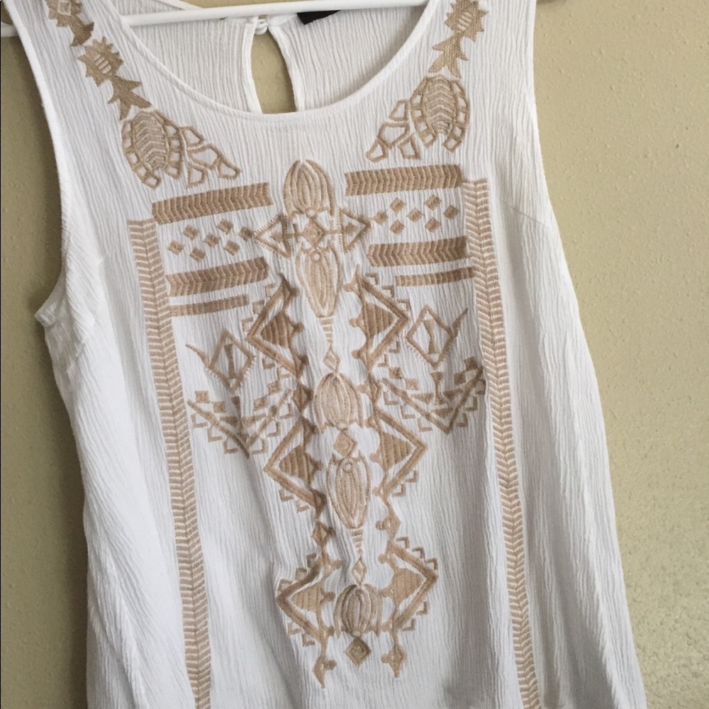 XL Embroidered Tank